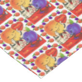 Valentijnsdag Tablecloth Peach Plum Tafelkleed (Gekanteld)