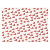 Valentijnsdag Tablecloth Polkadot Hearts Tafelkleed (Voorkant (Horizontaal))