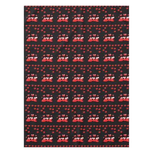 Valentijnsdag Tablecloth Tafelkleed (Voorkant)