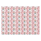 Valentijnsdag Tablecloth Tafelkleed (Voorkant (Horizontaal))