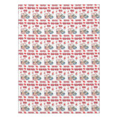 Valentijnsdag Tablecloth Tafelkleed (Voorkant)