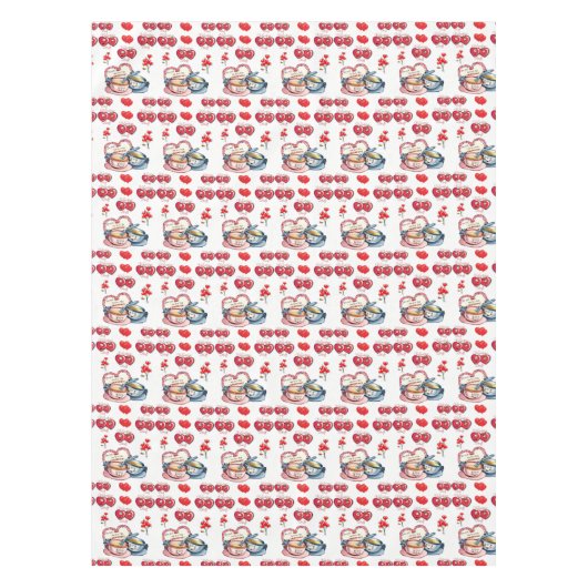 Valentijnsdag Tablecloth Tafelkleed (Voorkant)