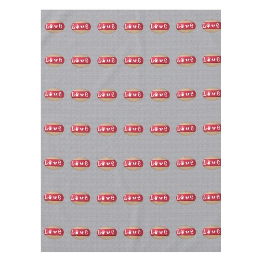 Valentijnsdag Tablecloth Tafelkleed (Voorkant)