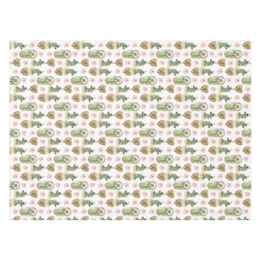 Valentijnsdag Tablecloth Tafelkleed (Voorkant (Horizontaal))