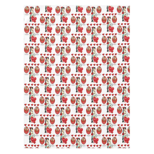 Valentijnsdag Tablecloth Tafelkleed (Voorkant)