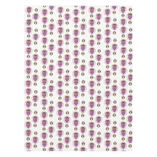 Valentijnsdag Tablecloth Tafelkleed (Voorkant)