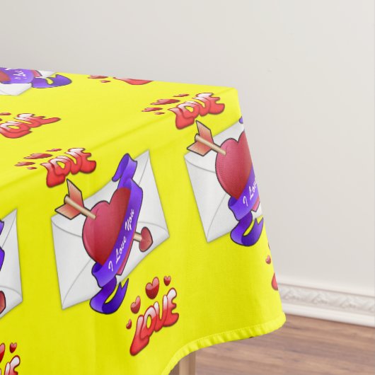 Valentijnsdag Tablecloth Tafelkleed (Voorbeeld)