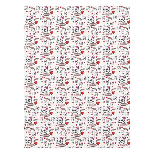 Valentijnsdag Tablecloth Tafelkleed (Voorkant)