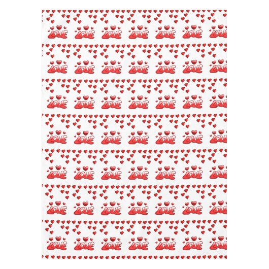 Valentijnsdag Tablecloth Tafelkleed (Voorkant)