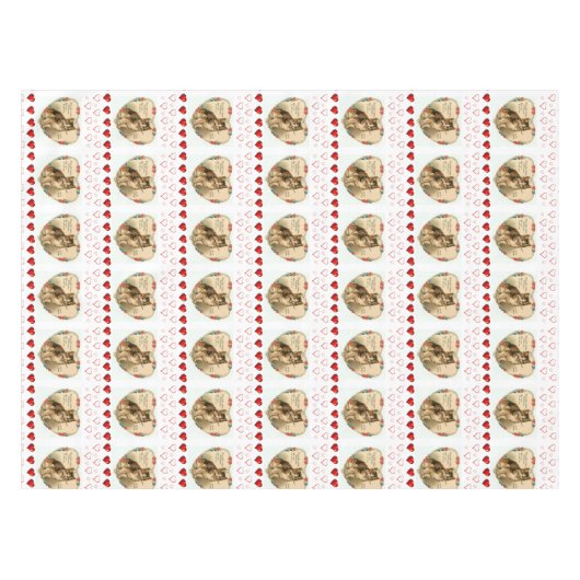 Valentijnsdag Tablecloth Tafelkleed (Voorkant (Horizontaal))