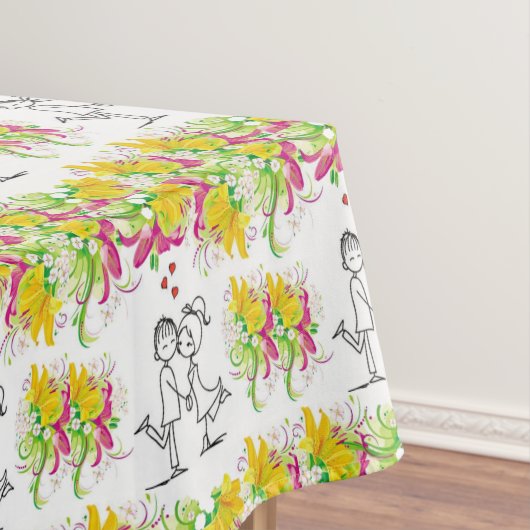 Valentijnsdag Tablecloth Tafelkleed (Voorbeeld)