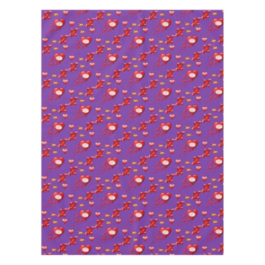 Valentijnsdag Tablecloth Tafelkleed (Voorkant)