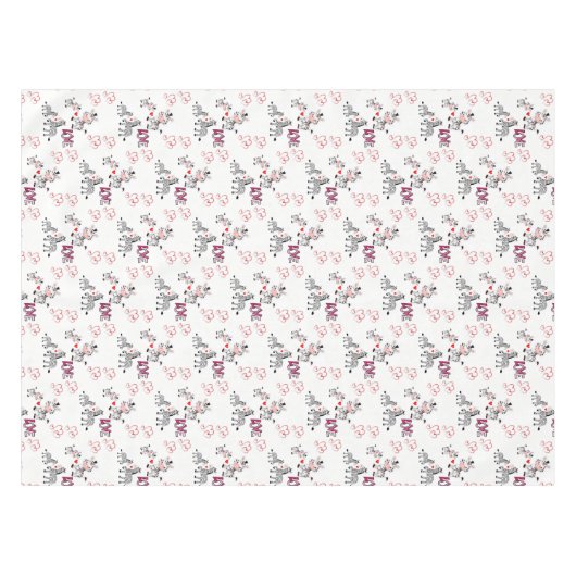 Valentijnsdag Tablecloth Tafelkleed (Voorkant (Horizontaal))