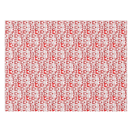 Valentijnsdag Tablecloth Tafelkleed (Voorkant (Horizontaal))