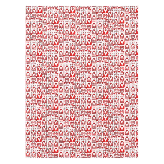 Valentijnsdag Tablecloth Tafelkleed (Voorkant)
