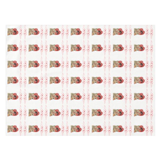 Valentijnsdag Tablecloth Tafelkleed (Voorkant (Horizontaal))