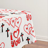 Valentijnsdag Tablecloth Tafelkleed (Voorbeeld)