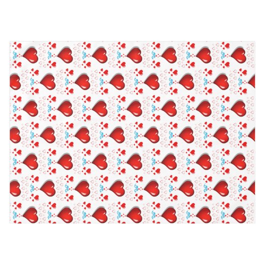 Valentijnsdag Tablecloth Tafelkleed (Voorkant (Horizontaal))