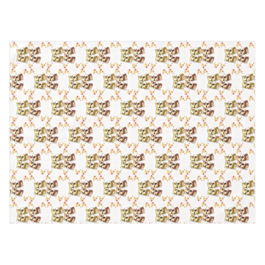 Valentijnsdag Tablecloth Tafelkleed (Voorkant (Horizontaal))