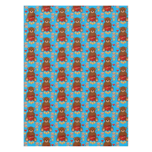 Valentijnsdag Tablecloth Tafelkleed (Voorkant)