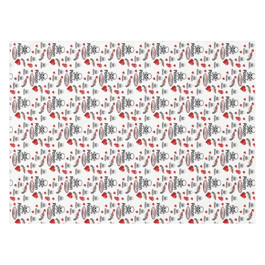 Valentijnsdag Tablecloth Tafelkleed (Voorkant (Horizontaal))