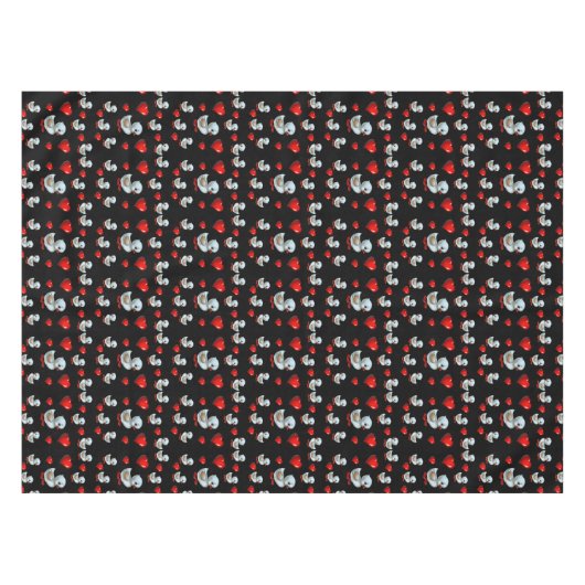 Valentijnsdag Tablecloth Tafelkleed (Voorkant (Horizontaal))