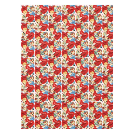 Valentijnsdag Tablecloth Tafelkleed (Voorkant)