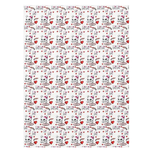 Valentijnsdag Tablecloth Tafelkleed (Voorkant)