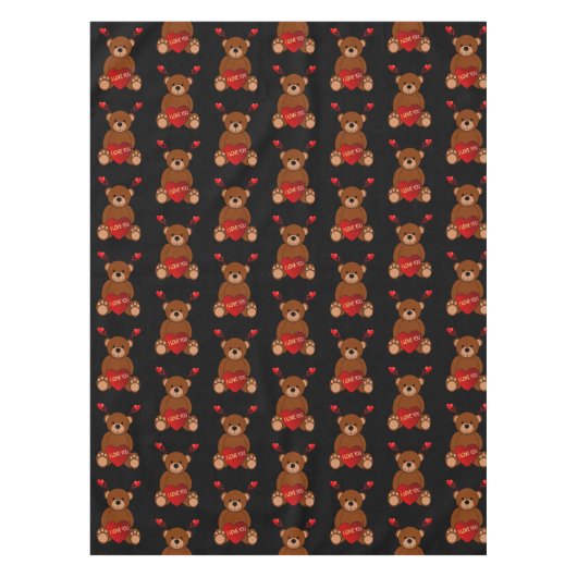 Valentijnsdag Tablecloth Tafelkleed (Voorkant)