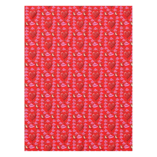 Valentijnsdag Tablecloth Tafelkleed (Voorkant)
