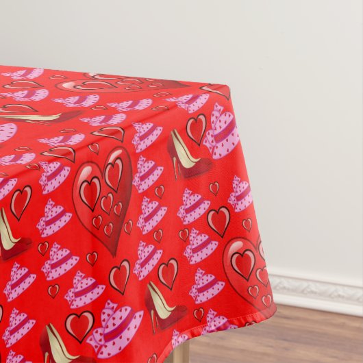 Valentijnsdag Tablecloth Tafelkleed (Voorbeeld)