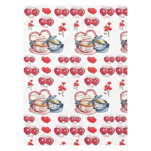 Valentijnsdag Tablecloth Tafelkleed (Voorkant)