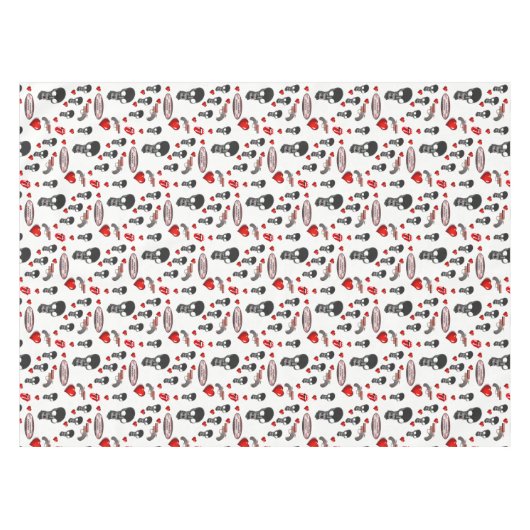 Valentijnsdag Tablecloth Tafelkleed (Voorkant (Horizontaal))