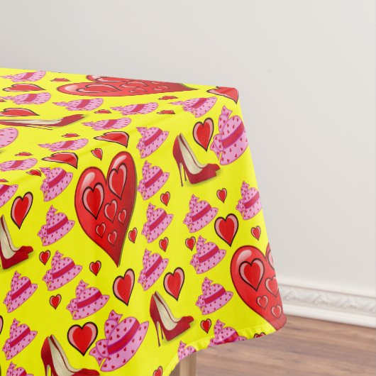 Valentijnsdag Tablecloth Tafelkleed (Voorbeeld)