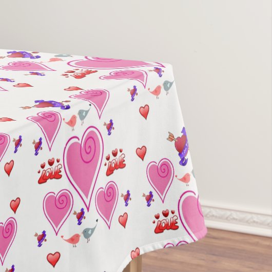 Valentijnsdag Tablecloth Tafelkleed (Voorbeeld)