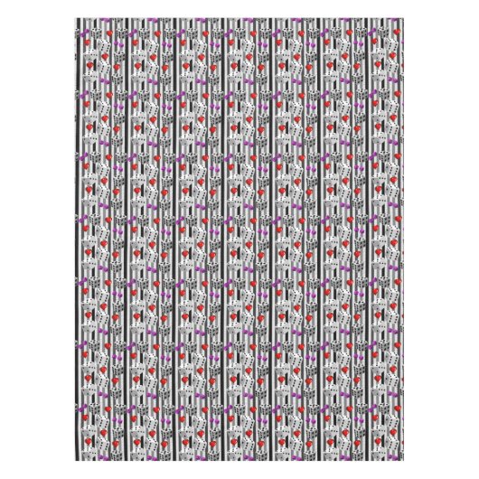 Valentijnsdag Tablecloth Tafelkleed (Voorkant)