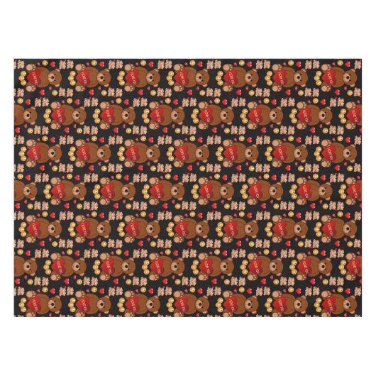 Valentijnsdag Tablecloth Tafelkleed (Voorkant (Horizontaal))