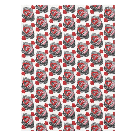 Valentijnsdag Tablecloth Tafelkleed (Voorkant)