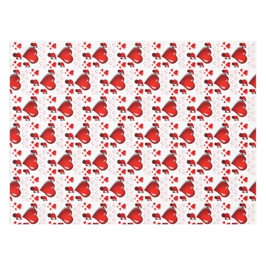 Valentijnsdag Tablecloth Tafelkleed (Voorkant (Horizontaal))