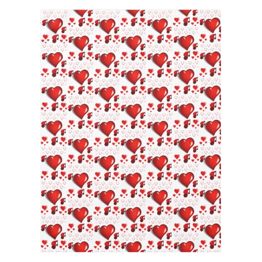 Valentijnsdag Tablecloth Tafelkleed (Voorkant)