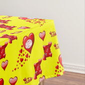Valentijnsdag Tablecloth Tafelkleed (Voorbeeld)