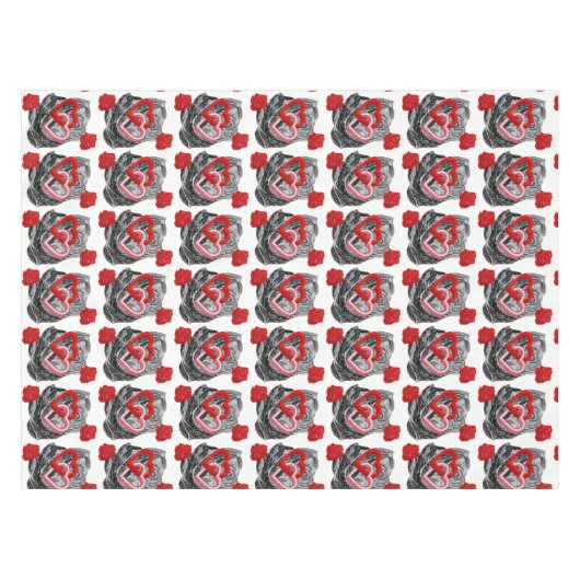 Valentijnsdag Tablecloth Tafelkleed (Voorkant (Horizontaal))