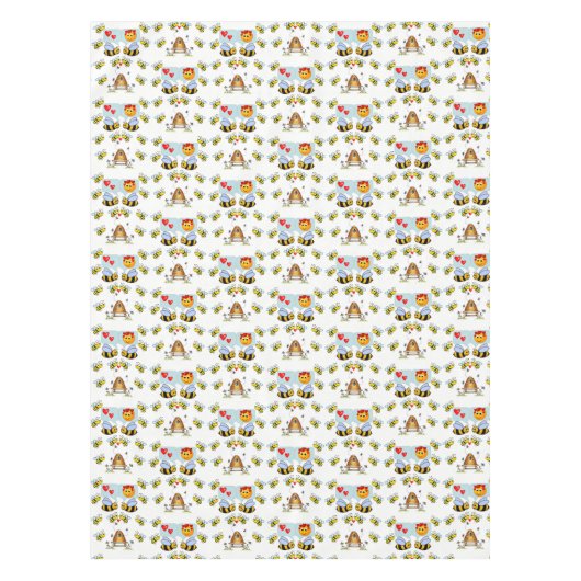 Valentijnsdag Tablecloth Tafelkleed (Voorkant)