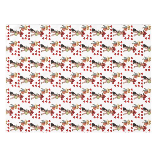 Valentijnsdag Tablecloth Tafelkleed (Voorkant (Horizontaal))