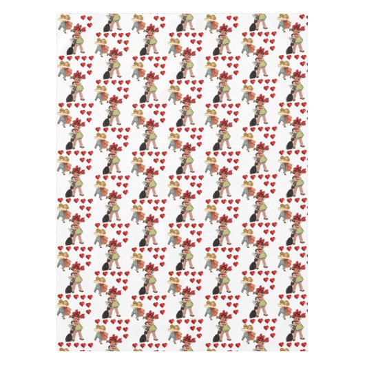 Valentijnsdag Tablecloth Tafelkleed (Voorkant)