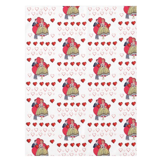 Valentijnsdag Tablecloth Tafelkleed (Voorkant)