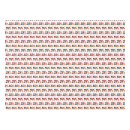 Valentijnsdag Tafelkleed (Voorkant (Horizontaal))