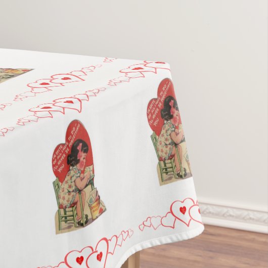 Valentijnsdag Tafelkleed (Voorbeeld)