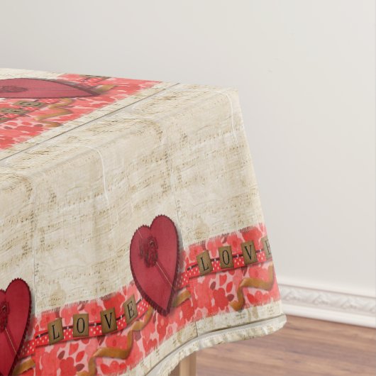 Valentijnsdag Tafelkleed (Voorbeeld)