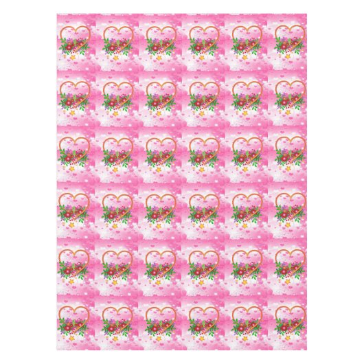 Valentijnsdag Tafelkleed (Voorkant)